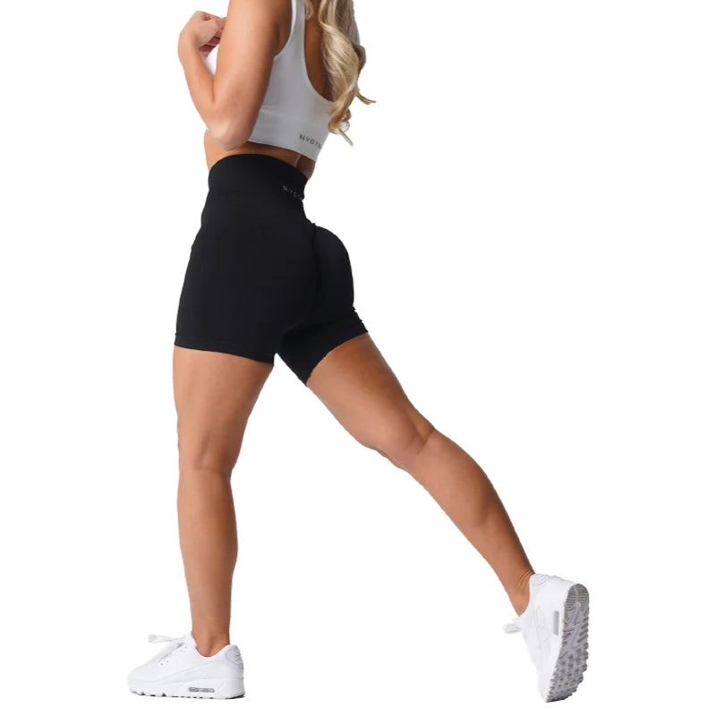 Curve Embrace: Elevate Your Workout with NVGTN Spandex Shorts