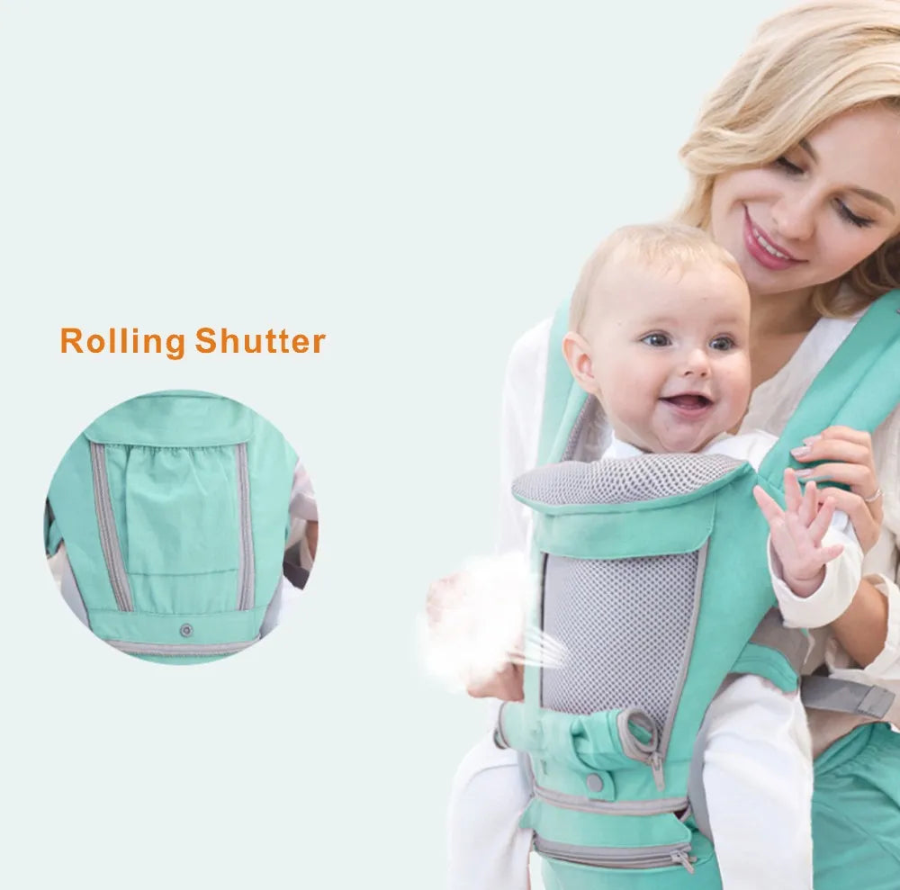 ComfortQuest 3-in-1: Embrace Joyful Adventures with Our Ergonomic Hipseat Baby Carrier!