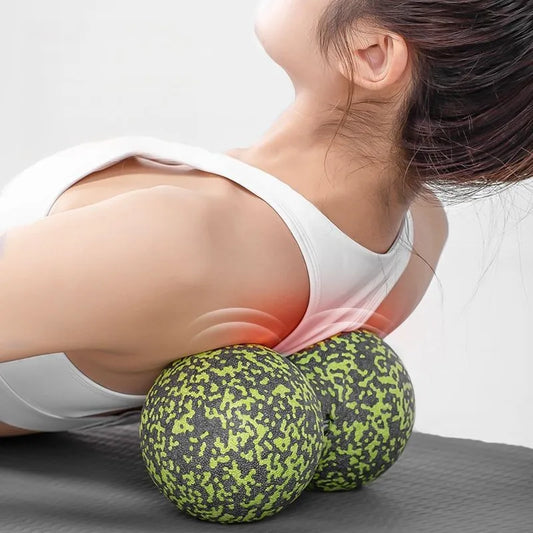 Revitalize and Roll: Unwind with our Epp Massage Yoga Ball and Fascia Peanut Duo!