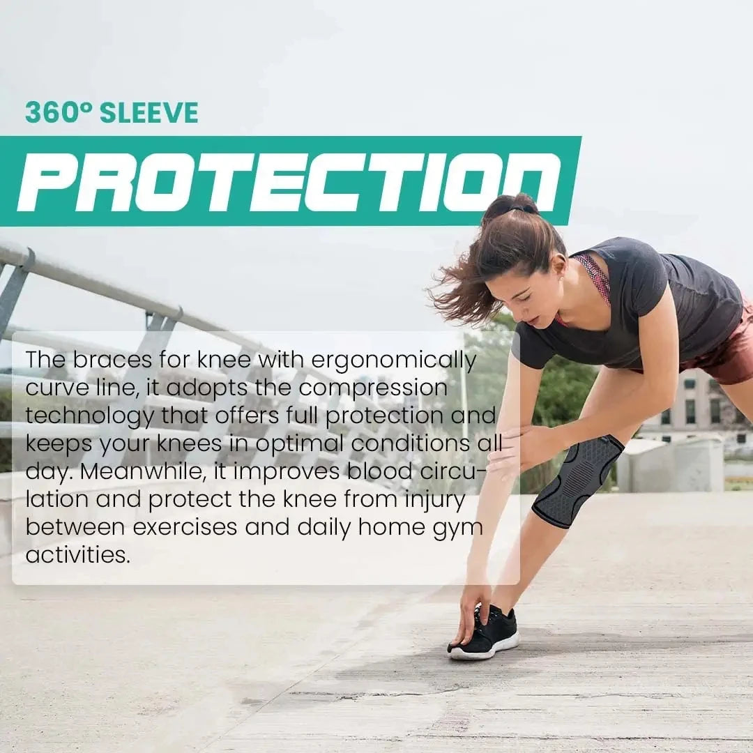 Game Changer: Tackle Joint Instability and Boost Performance with Our Compression Sleeve - Your Solution to Pain Free, Confident Athletics for Men and Women