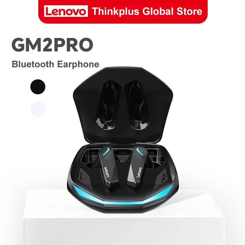 Lenovo GM2 Pro: Elevate Your Audio Experience with Cutting-Edge Wireless Bliss - Bluetooth 5.3 Stereo TWS Earphones!