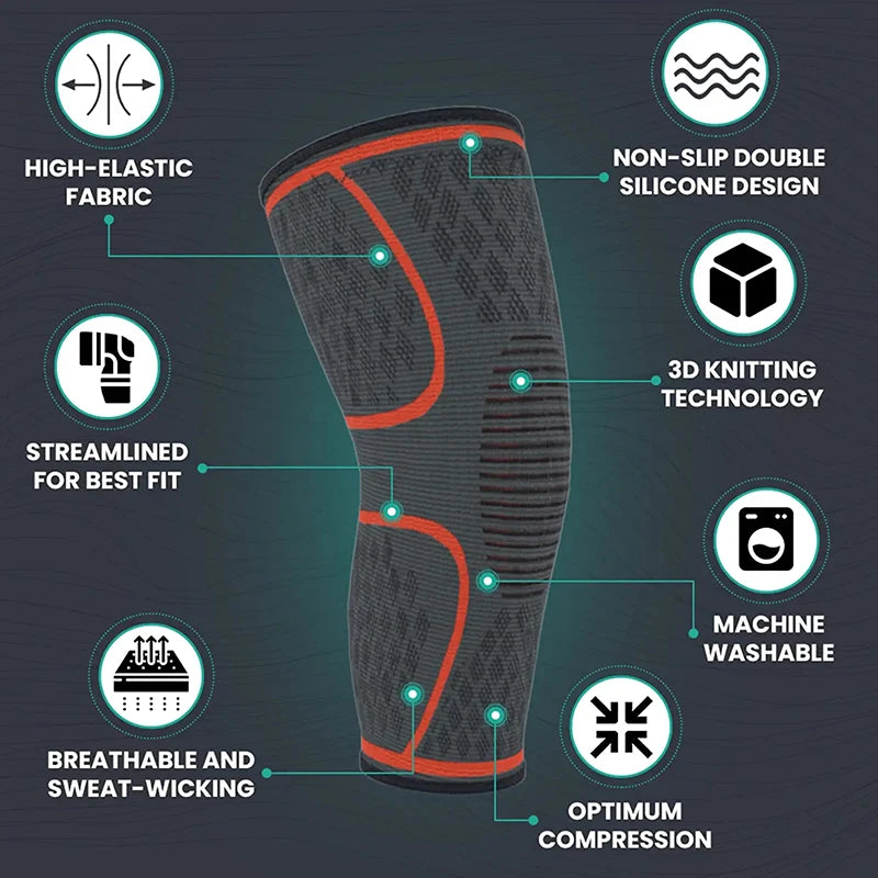 Game Changer: Tackle Joint Instability and Boost Performance with Our Compression Sleeve - Your Solution to Pain Free, Confident Athletics for Men and Women