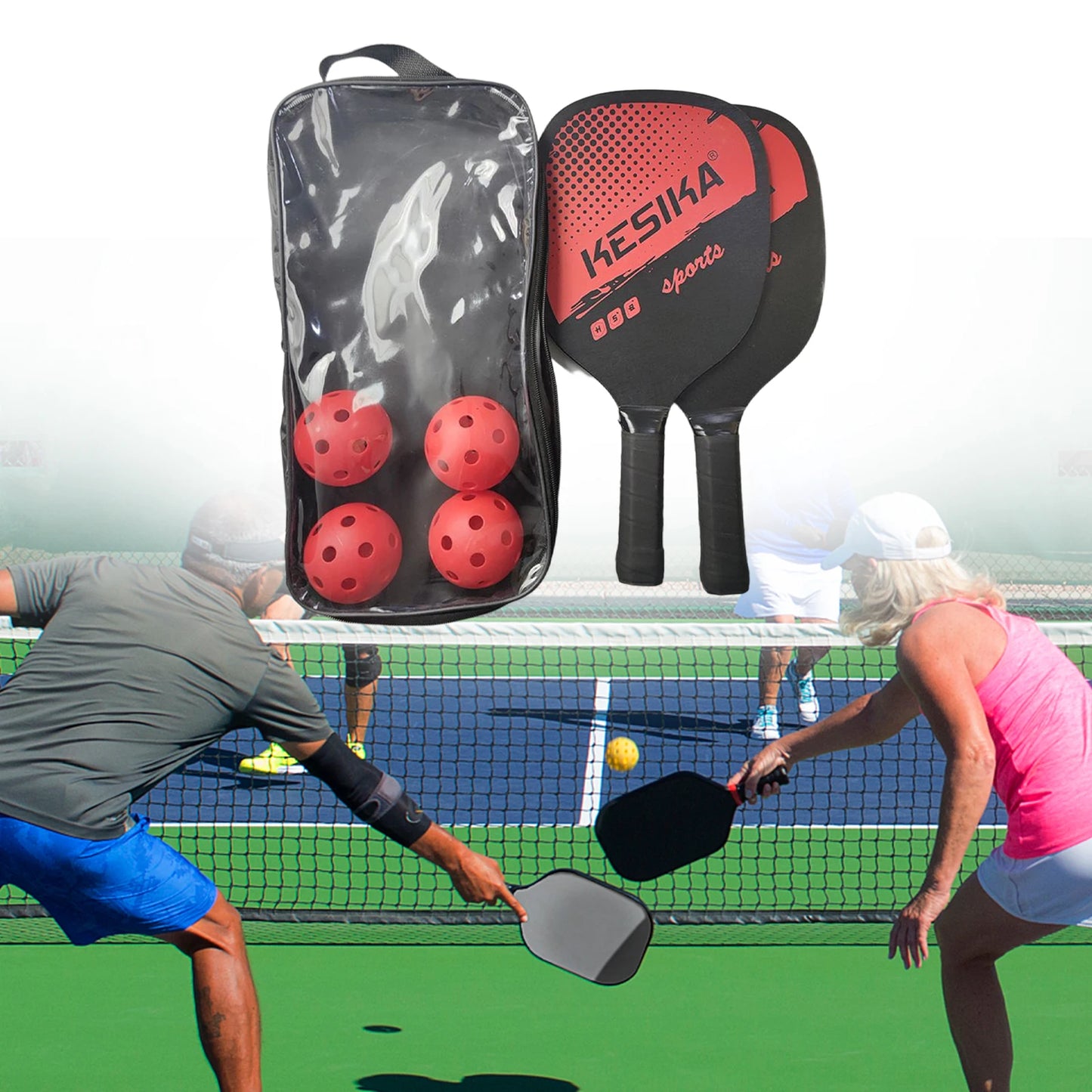 Kesika Pickleball Paddle: Instant Fun, Health, and Social Bond!