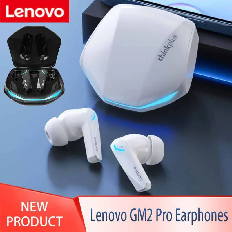 Lenovo GM2 Pro: Elevate Your Audio Experience with Cutting-Edge Wireless Bliss - Bluetooth 5.3 Stereo TWS Earphones!