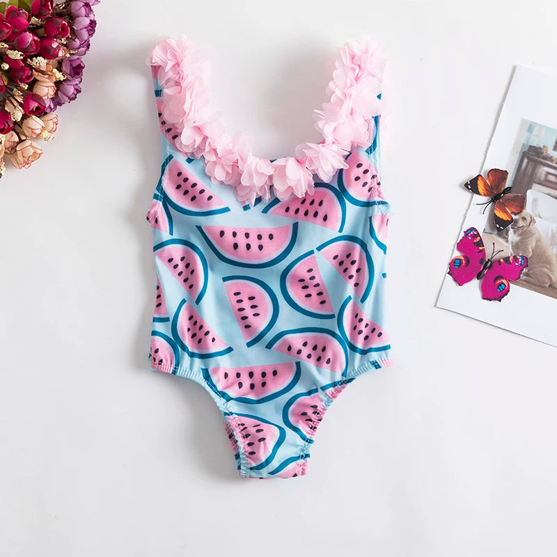 Sunshine Delight: NNJXD Adorable Swimwear for Little Mermaids and Beach Explorers