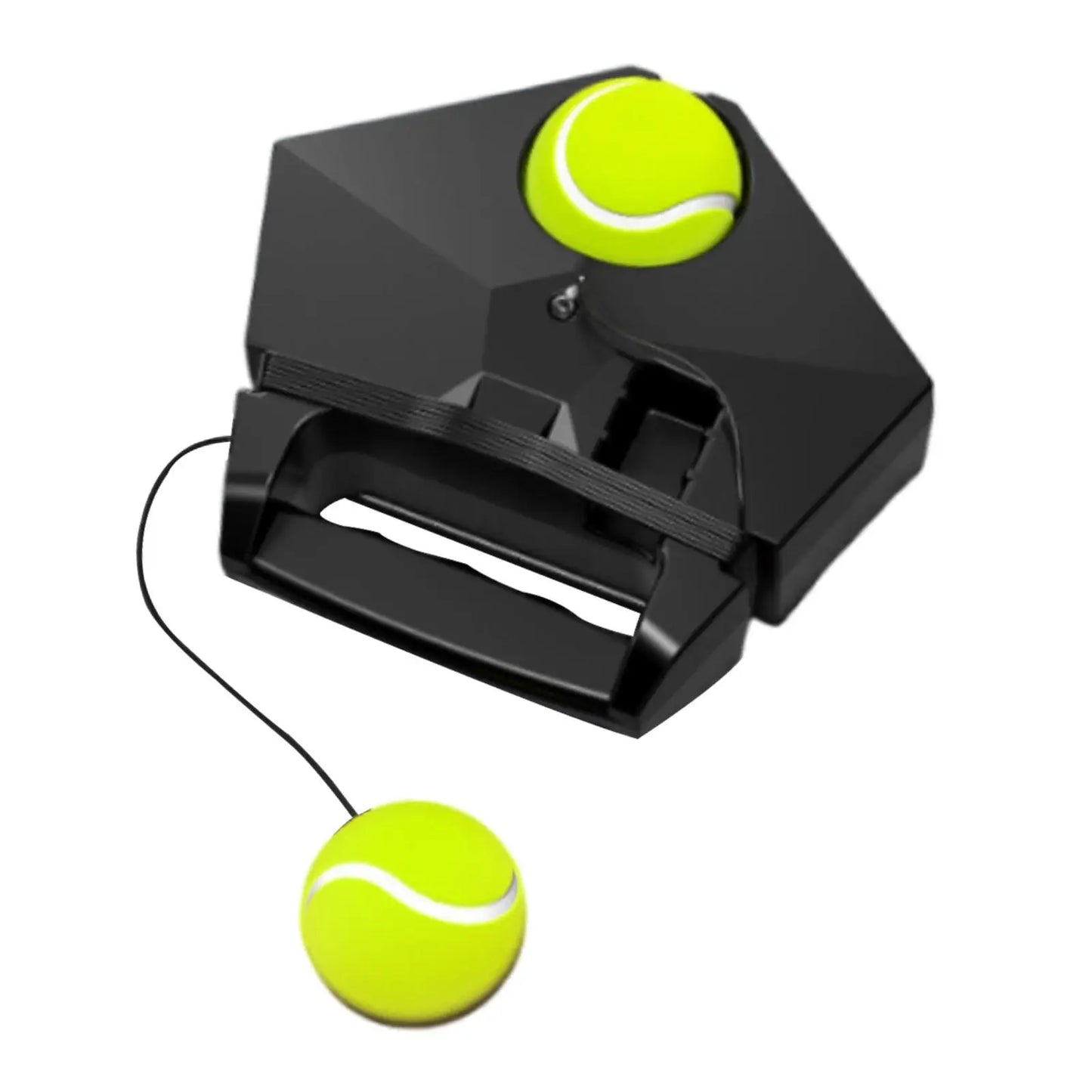 Ace Your Game: Portable Tennis Ball Trainer - Your Ultimate Solo Coach!