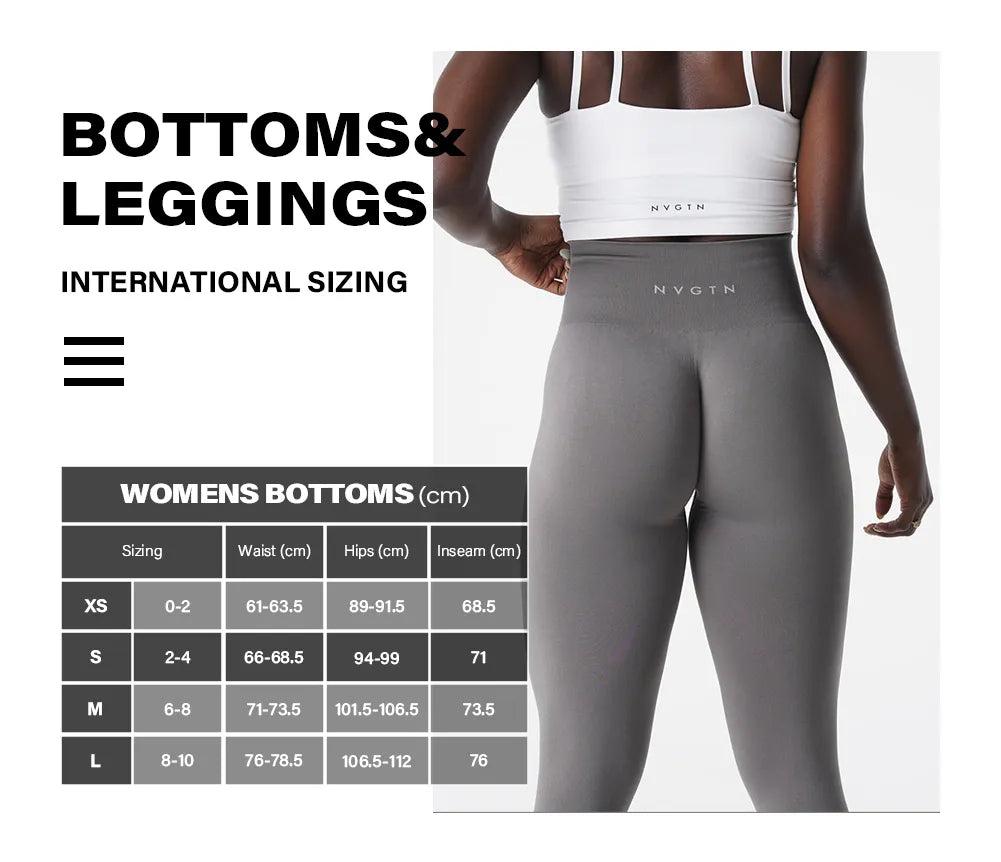 Flawless Flex: NVGTN's Seamless Elegance Leggings