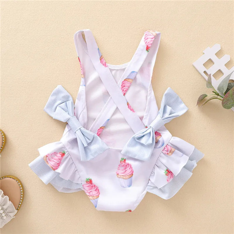 Sunshine Delight: NNJXD Adorable Swimwear for Little Mermaids and Beach Explorers