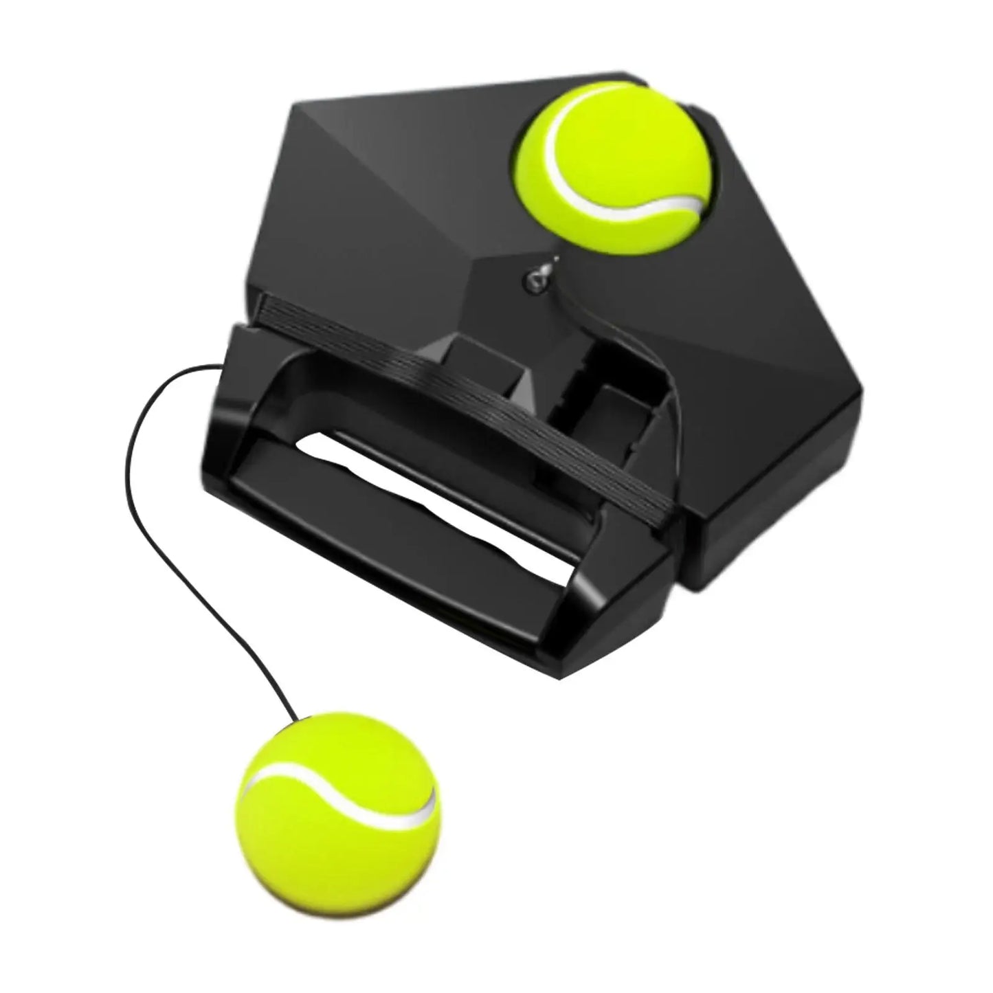 Ace Your Game: Portable Tennis Ball Trainer - Your Ultimate Solo Coach!