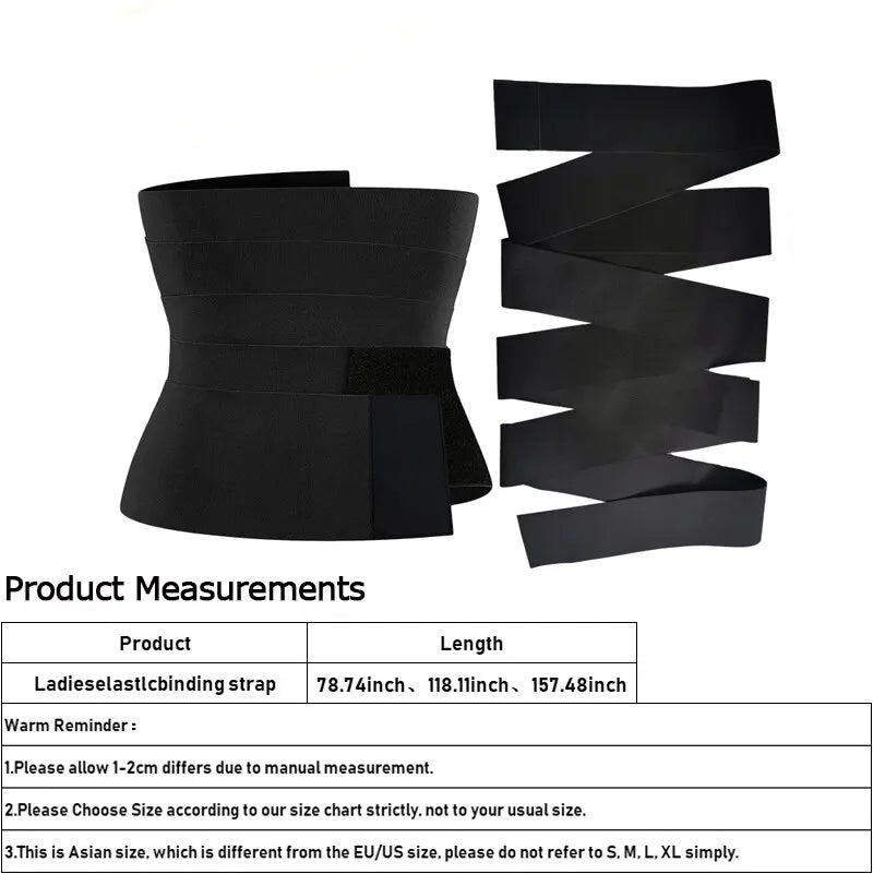 Experience Tummy Control, Slimming, And Fat Burning - Our Waist Bandage Wrap Trimmer Belt Your Ultimate Solution!