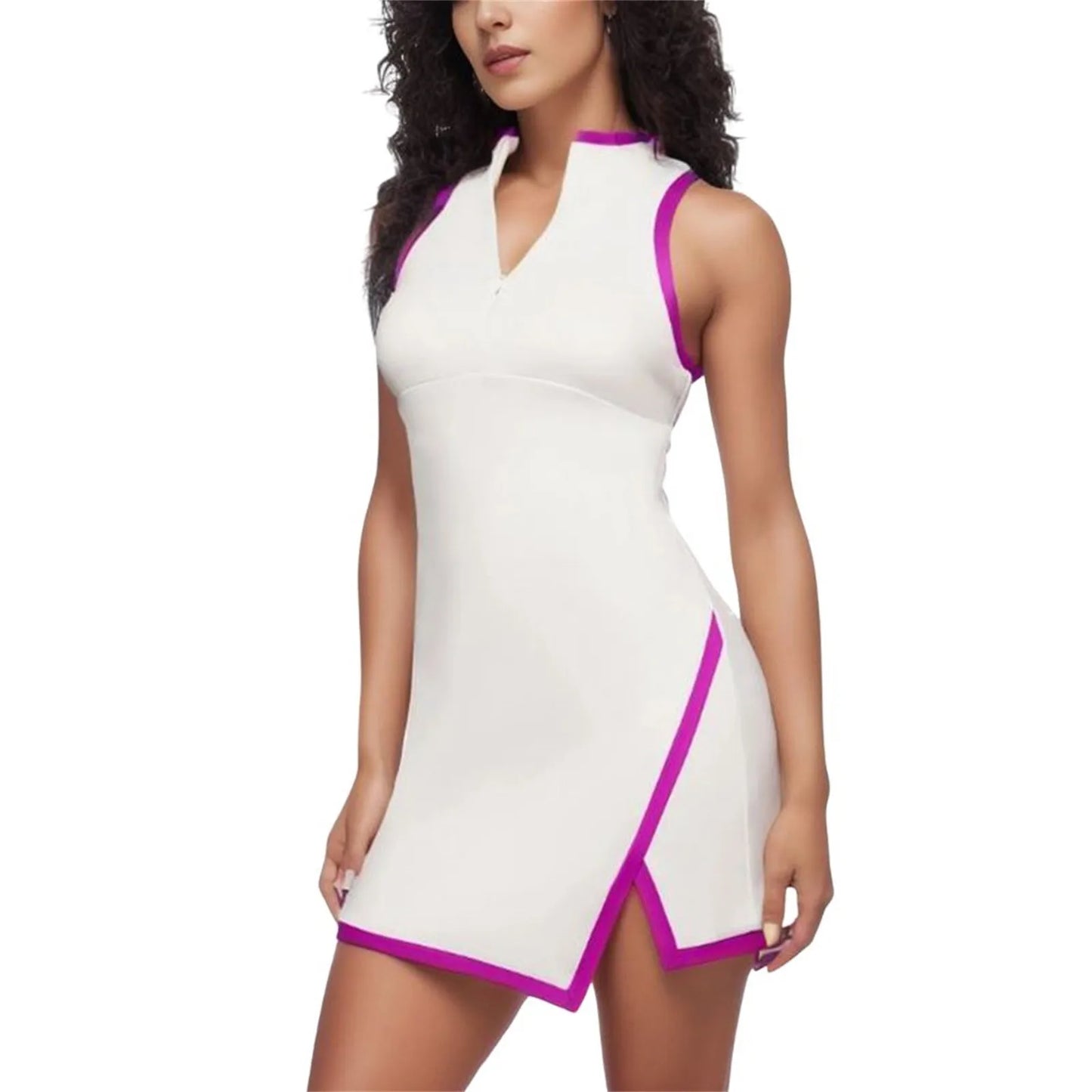 Breathable Easy, Move Freely: Embrace Your Active Style with Our Stretchy and Breathable Yoga Fitness Dress for Women!