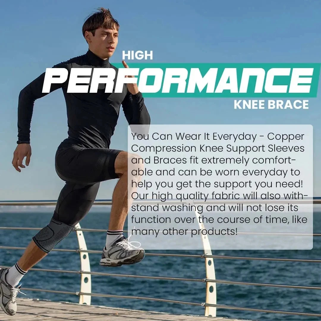 Game Changer: Tackle Joint Instability and Boost Performance with Our Compression Sleeve - Your Solution to Pain Free, Confident Athletics for Men and Women