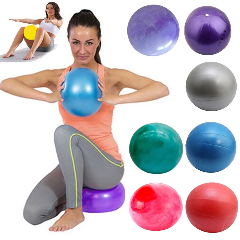 Balance Boost: Reach New Heights with Our 25cm Gymnastics & Yoga Core Ball!