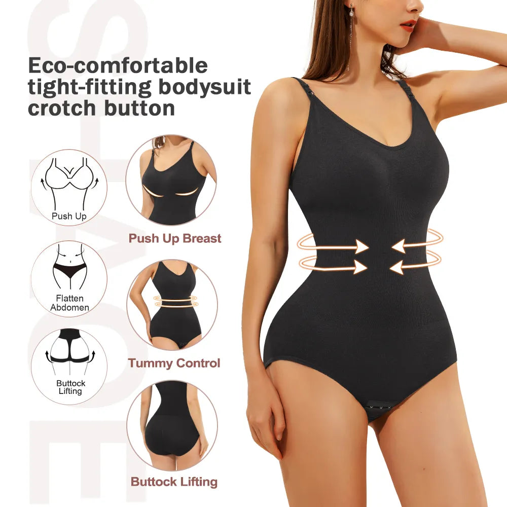 Embrace Your Best Shape: Explore Misthin's Sleek Full Bodysuit Shapewear for Women